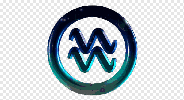 Знак Водолея значок