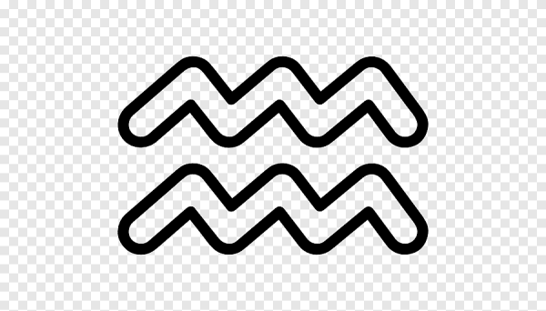 Водолей знак зодиака вектор