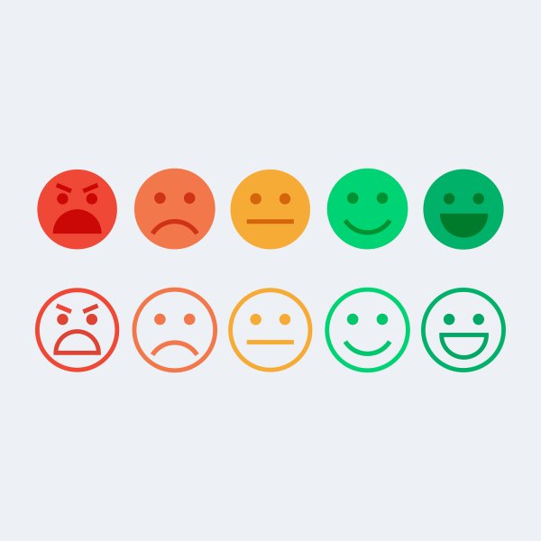 Оценка обратной связи смайлы