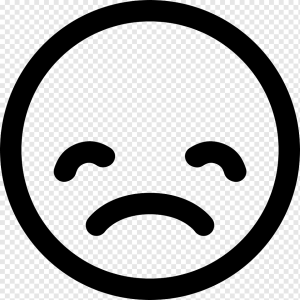 Грустный значок