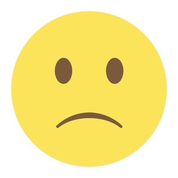 Грустное жёлтое лицо