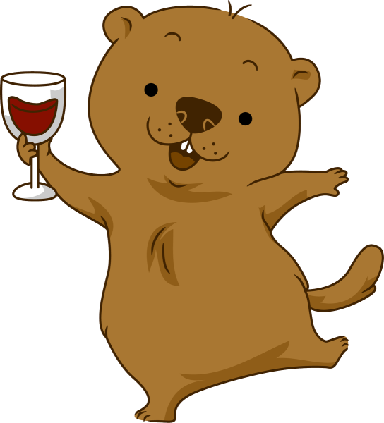 Сурок мультяшный милый