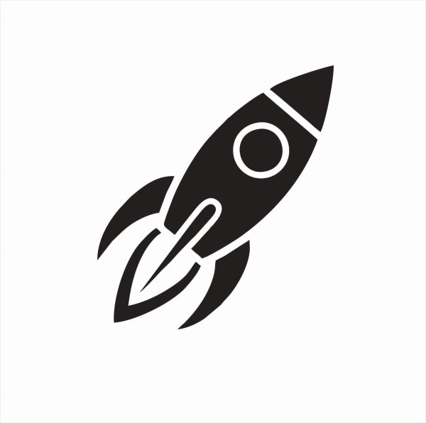 Силуэт космического корабля