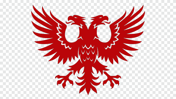 Красный двуглавый Орел вектор