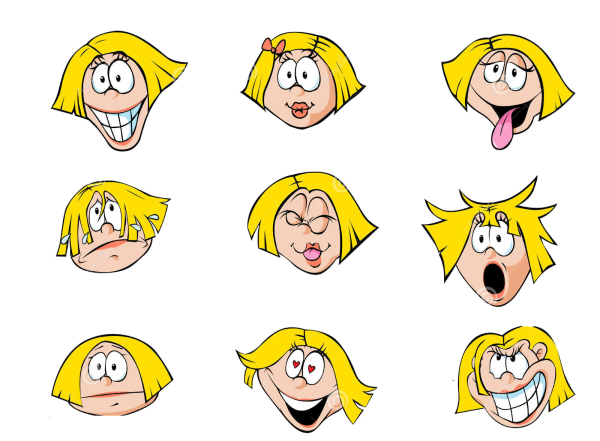 Рожицы эмоции