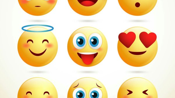 Эмоции смайлы для детей