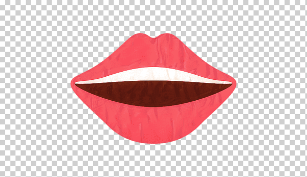 Улыбка губы смайлик