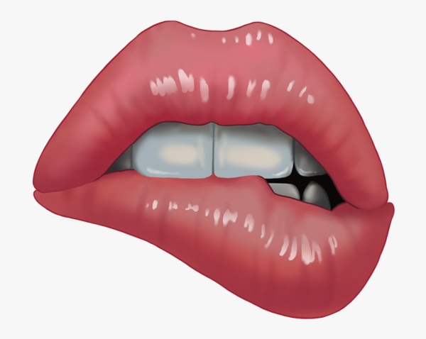 Смайлик губы