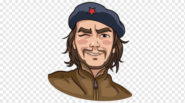 Че Гевара стикер телеграмм