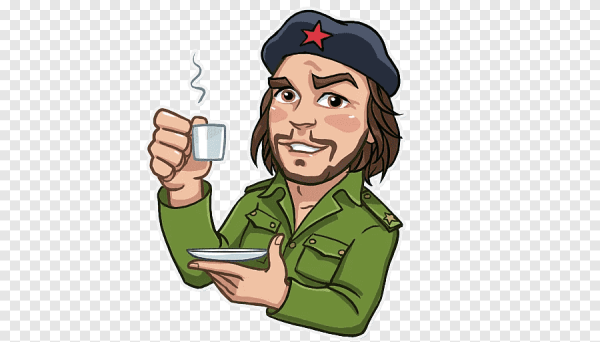 Стикеры телеграм Чегевара