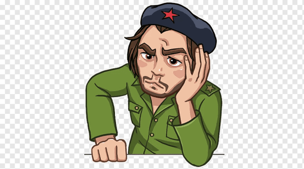 Стикеры телеграм Чегевара