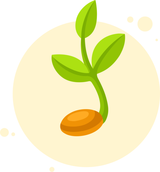 Росток значок