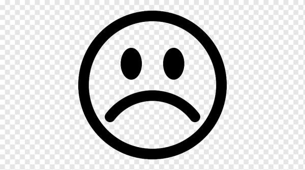 Грустный значок