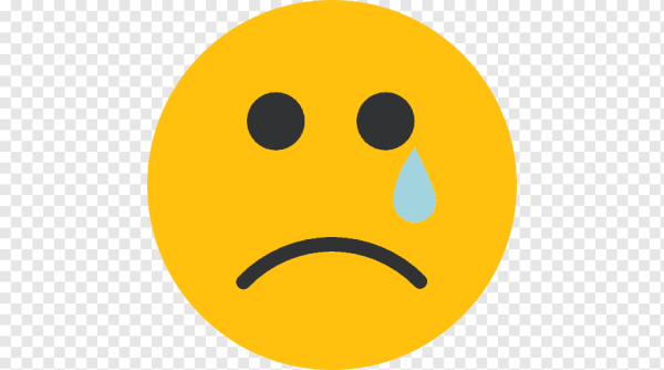 Грустный смайлик