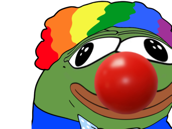 Лягушонок Пепе клоун