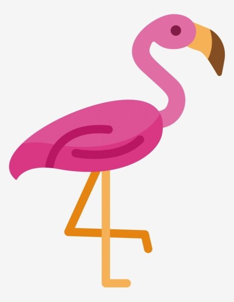 Смайлик Фламинго айфон