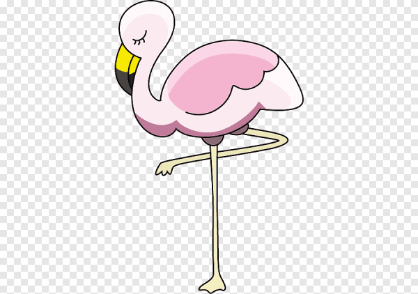 Розовый Фламинго Смайл