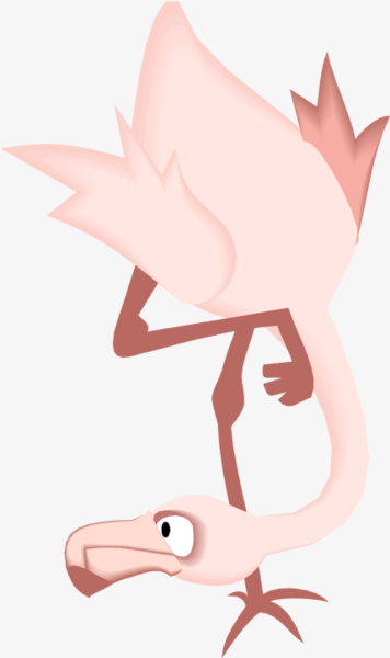 Стикеры ВК Фламинго