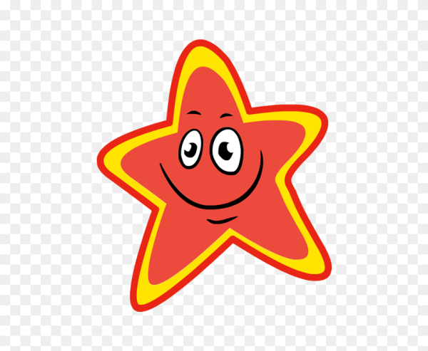 Красная звезда смайлик