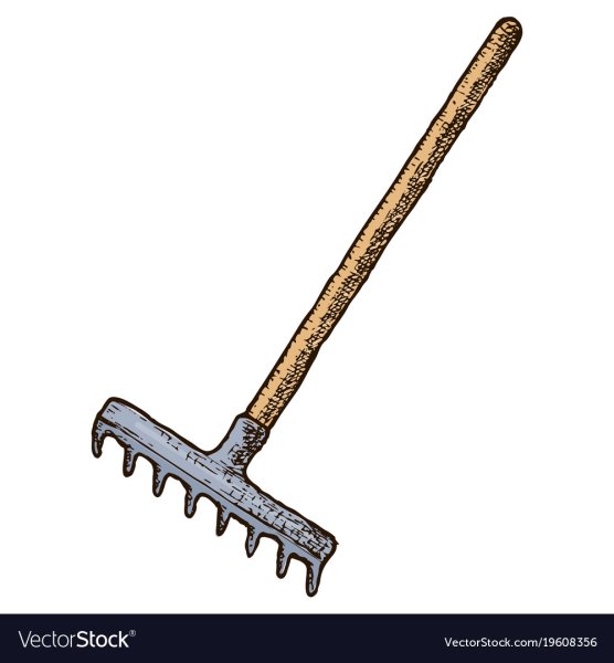 Грабли силуэт