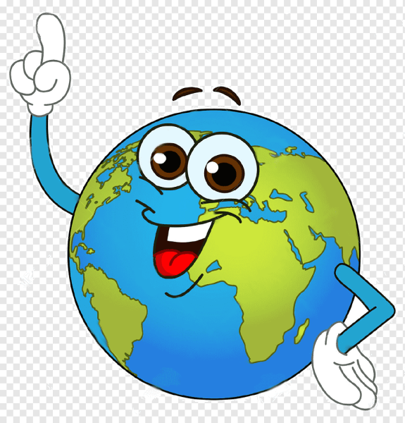 Планета земля мультяшная