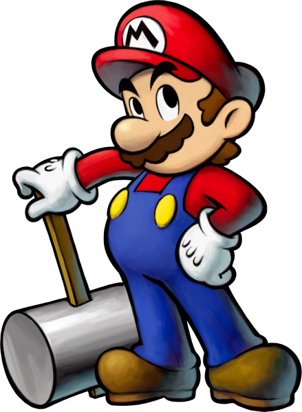 Марио с молотком