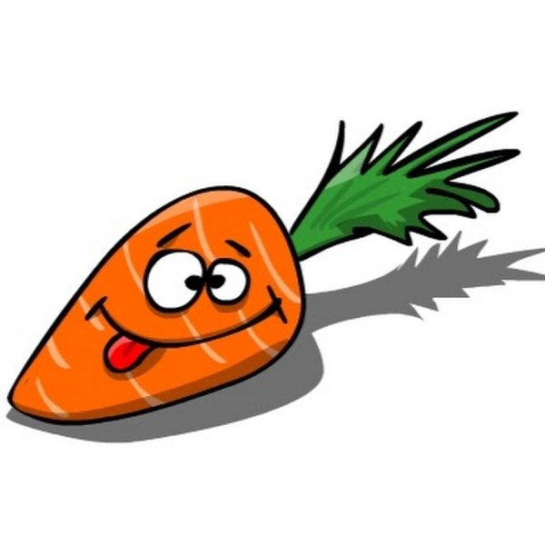 Морковь карикатура