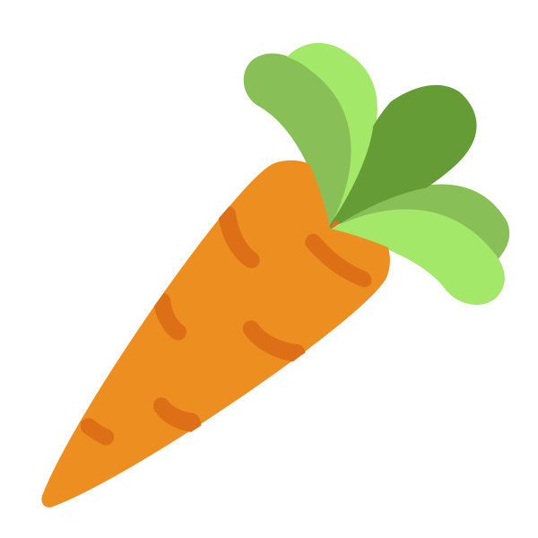 Морковь мультяшная
