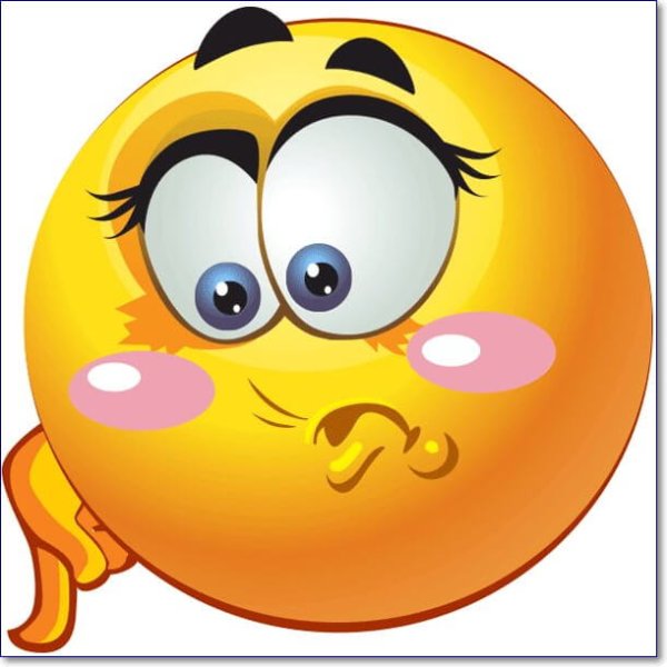 Застенчивый смайлик