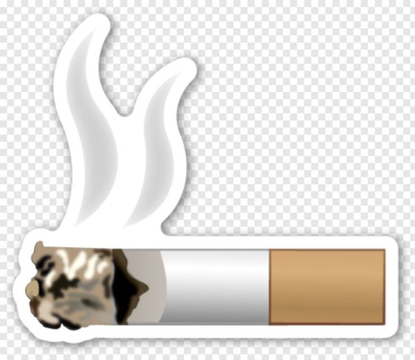 Смайлик сигареты в ВК