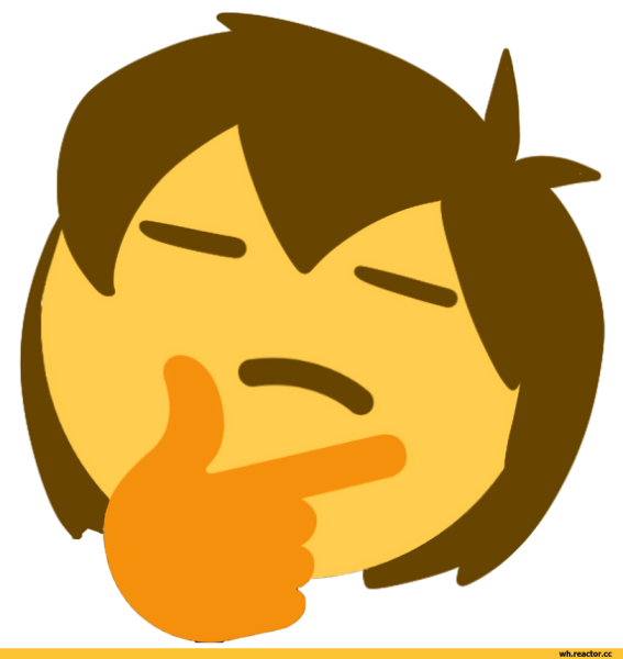 Смайлик задумался