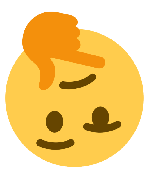 Задумчивый смайлик