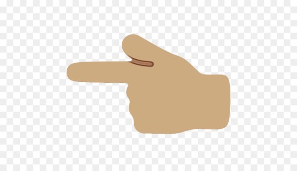 Смайл указательный палец