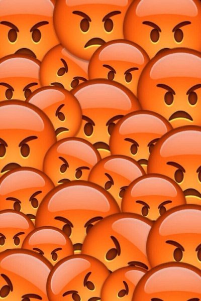 Много злых смайлов