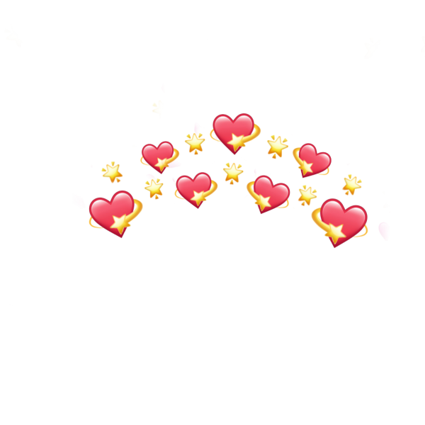 Сердечки над головой