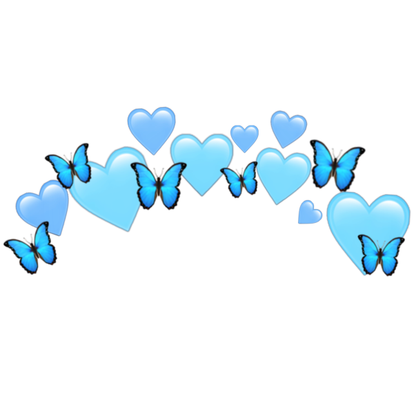 Сердечки над головой