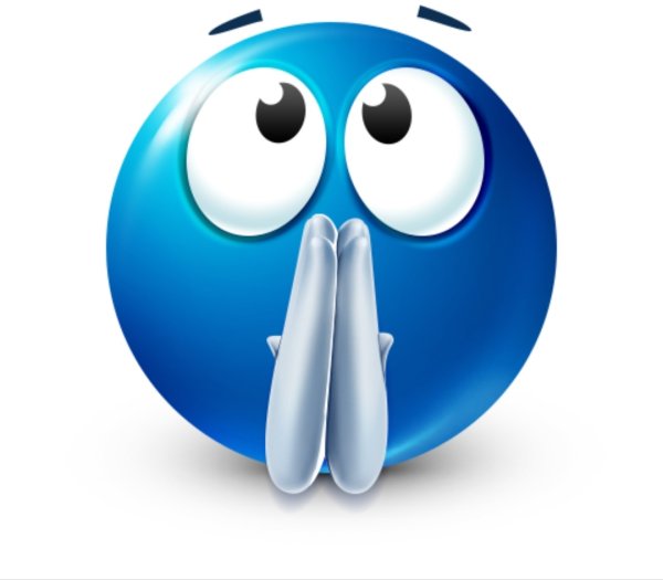 Просящий смайлик