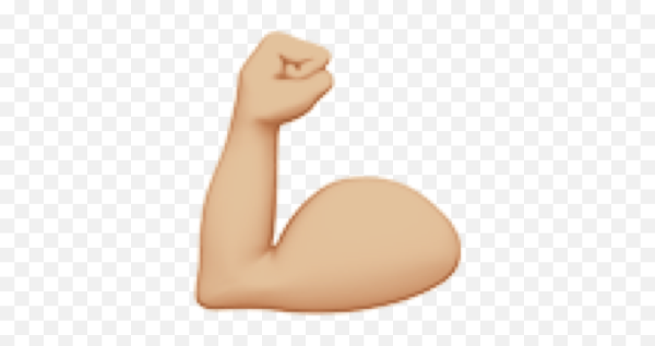 ЭМОДЖИ сильная рука