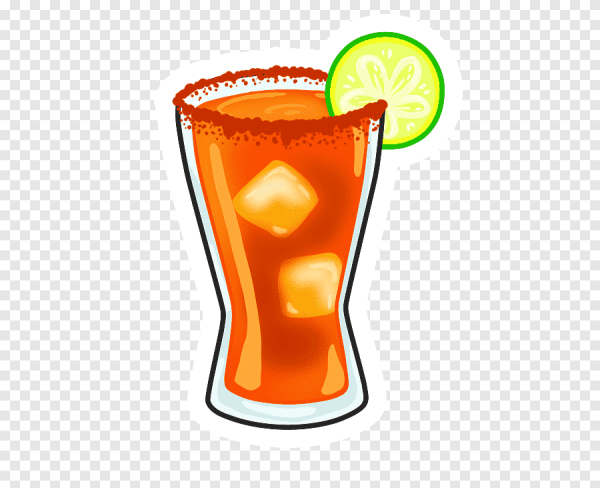 Стикеры коктейли