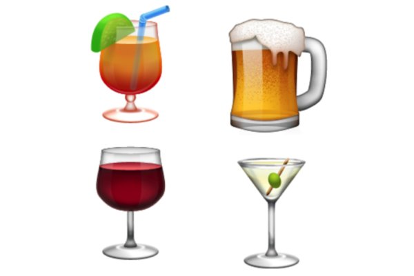 ЭМОДЖИ алкоголь