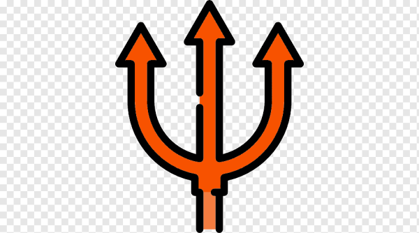 Знак трезубец