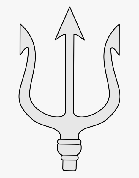 Знак трезубец