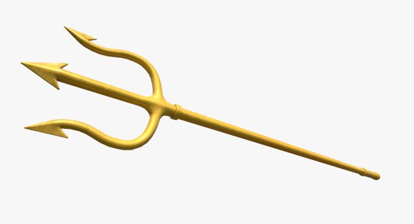 Трезубец Нептуна посох