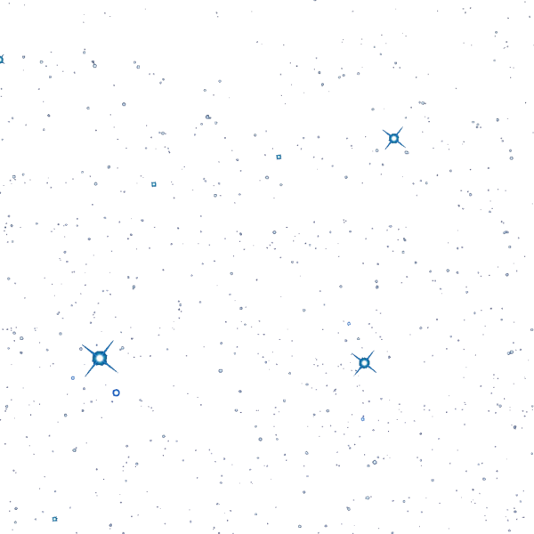 Звезды на белом фоне