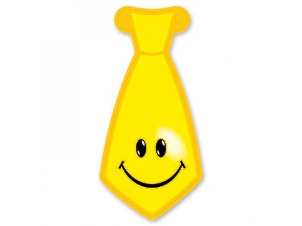 Маскарадный галстук, желтый