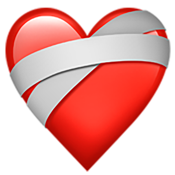 Розовое сердце ЭМОДЖИ