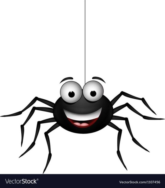 Паук рисунок для детей