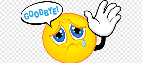 Смайлик прощания
