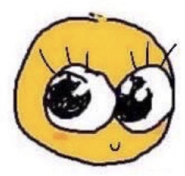 Смайлик с милыми глазками