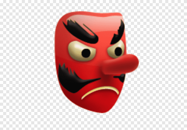 Маска Тэнгу ЭМОДЖИ
